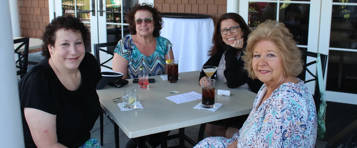 Women at Cocktail Hour