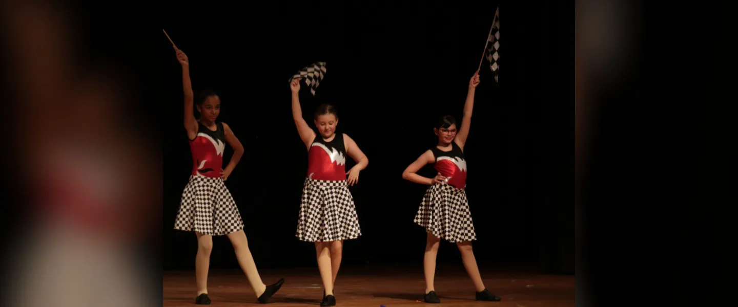 Dancers on stage 