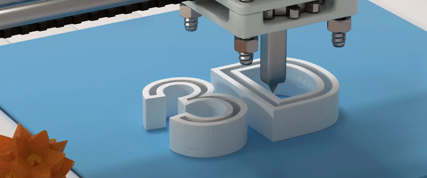 3D Design Printing Graphic