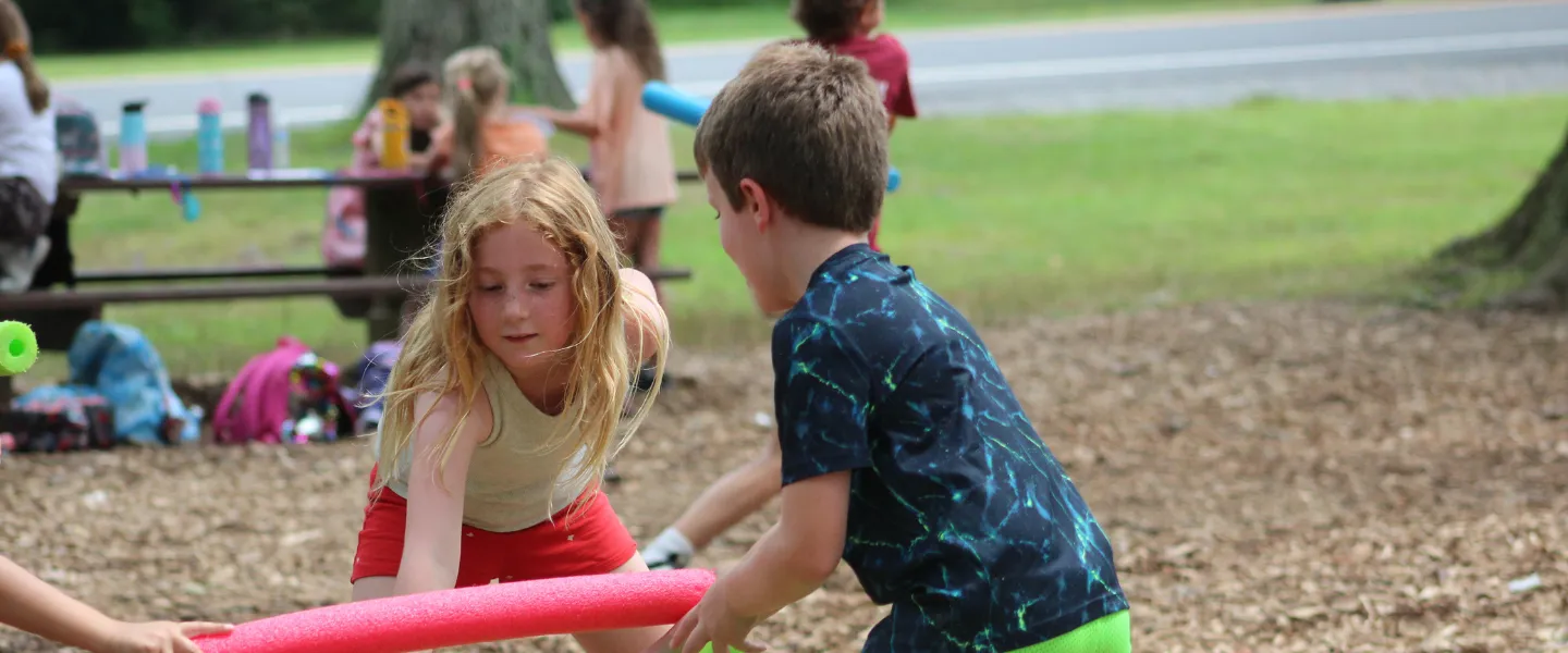 Children from Blue Sky Camp