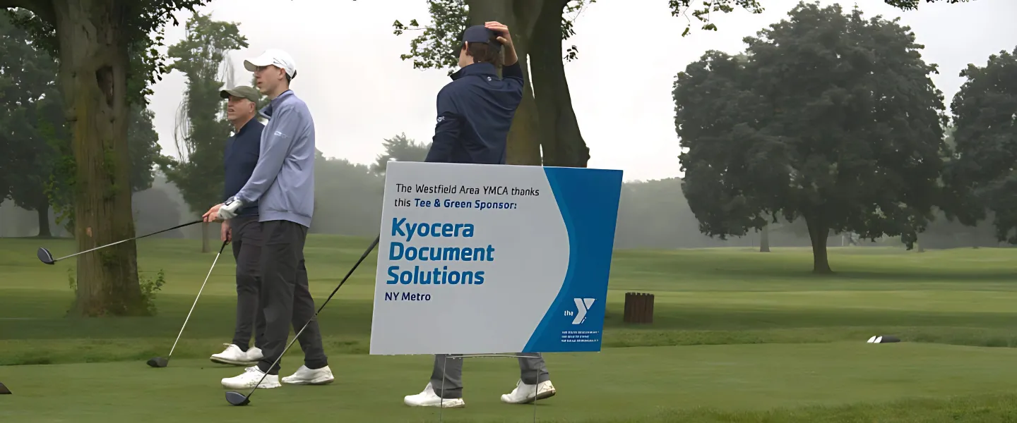 Kyocera Document Solutions Sponsor sign