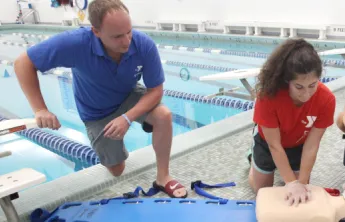 Lifeguard Training in Wallace Pool