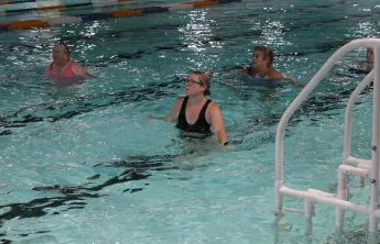 Water Exercise class at the Cranford YMCA