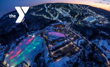 Camelback Ski Resort with Y logo